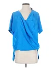 Bebe Short Sleeve T-shirt In Blue