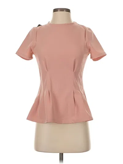 Pre-owned Bebe Short Sleeve T-shirt In Pink