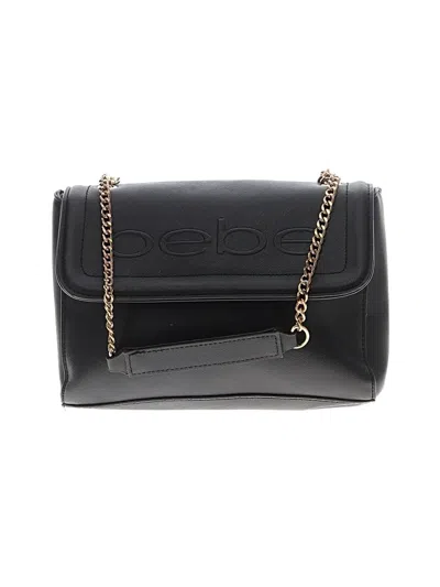 Pre-owned Bebe Shoulder Bag In Black