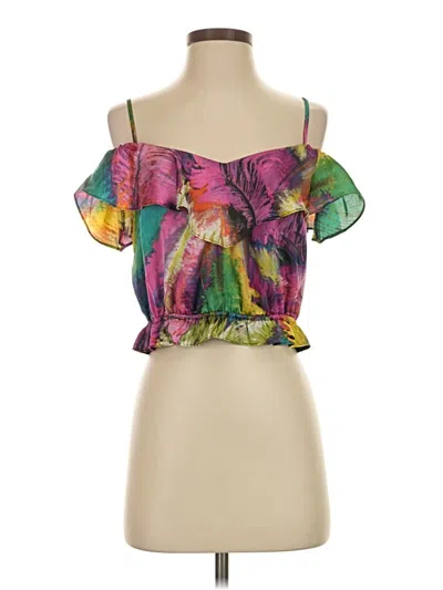 Pre-owned Bebe Sleeveless Blouse In Pink