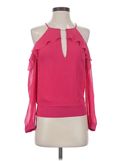 Pre-owned Bebe Sleeveless Blouse In Pink