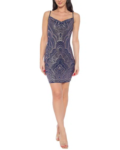 Bebe Slinky Dress In Multi