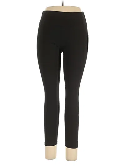 Pre-owned Bebe Sport Active Pants In Black