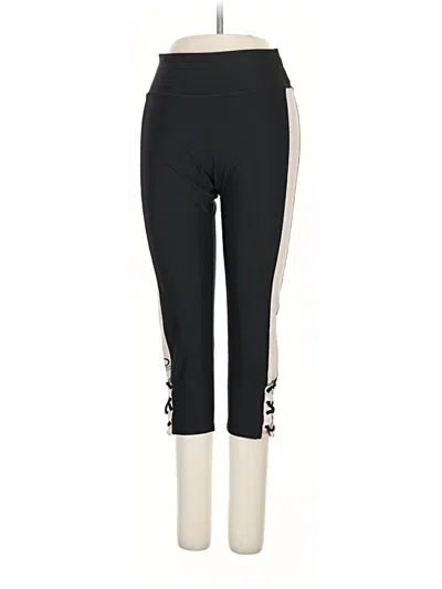 Pre-owned Bebe Sport Active Pants In Black