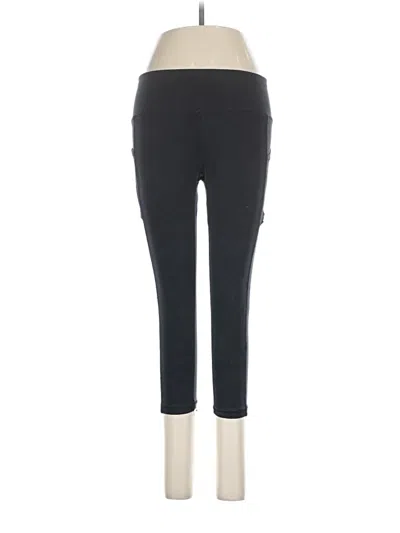 Pre-owned Bebe Sport Active Pants In Black