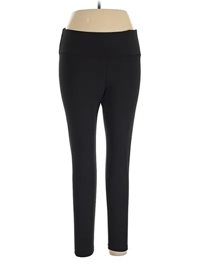 Pre-owned Bebe Sport Active Pants In Black
