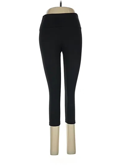 Pre-owned Bebe Sport Active Pants In Black