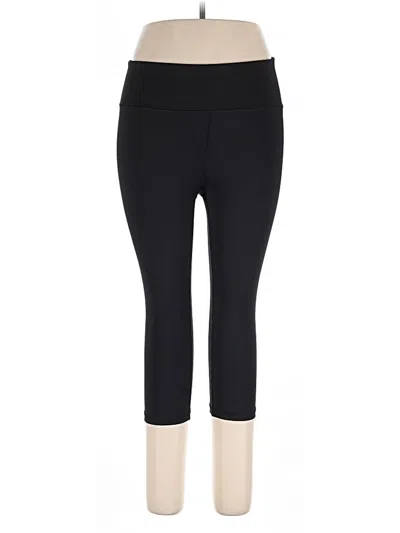 Pre-owned Bebe Sport Active Pants In Black