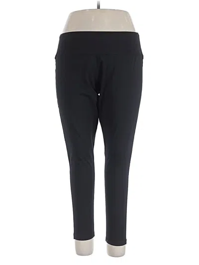 Pre-owned Bebe Sport Active Pants In Black