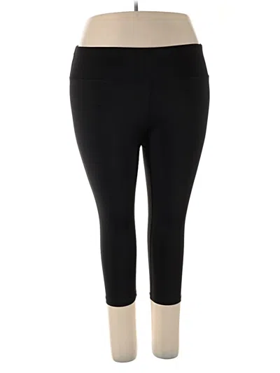 Pre-owned Bebe Sport Active Pants In Black