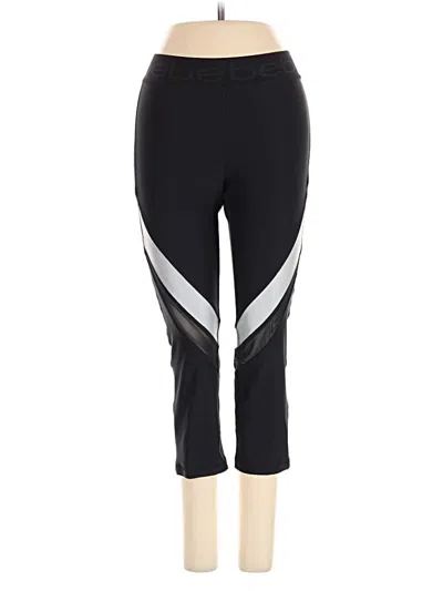 Pre-owned Bebe Sport Active Pants In Black