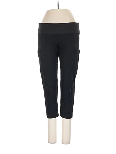 Pre-owned Bebe Sport Active Pants In Black