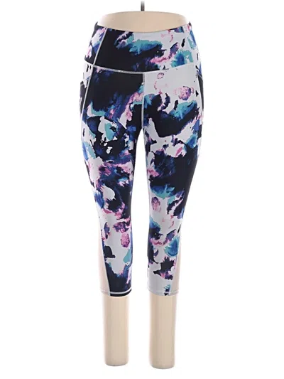 Pre-owned Bebe Sport Active Pants In Blue