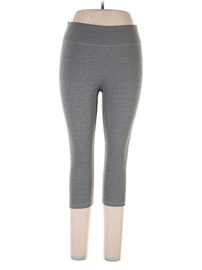 Pre-owned Bebe Sport Active Pants In Gray