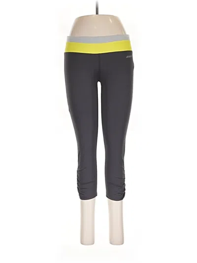 Pre-owned Bebe Sport Active Pants In Gray