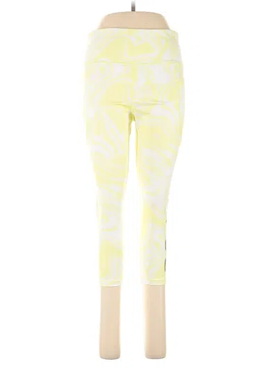 Pre-owned Bebe Sport Active Pants In Yellow