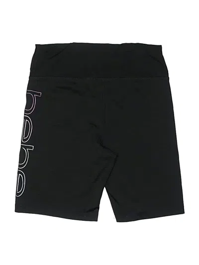 Pre-owned Bebe Sport Athletic Shorts In Black