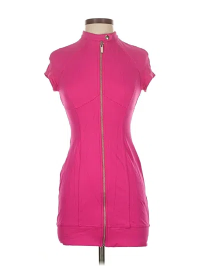 Pre-owned Bebe Sport Casual Dress In Pink