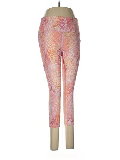 Pre-owned Bebe Sport Leggings In Pink