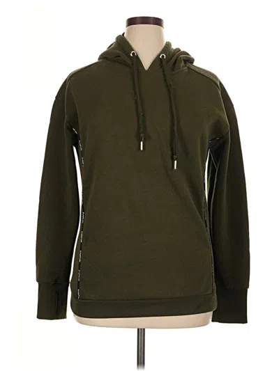 Pre-owned Bebe Sport Pullover Hoodie In Green