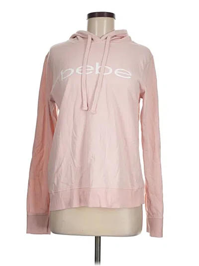 Pre-owned Bebe Sport Pullover Hoodie In Pink