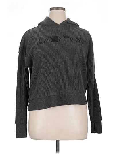 Pre-owned Bebe Sport Pullover Sweater In Gray