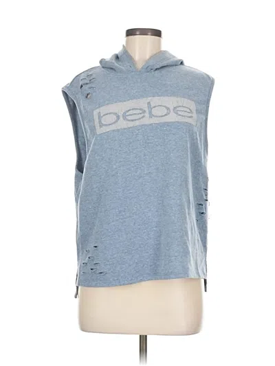Pre-owned Bebe Sport Sweatshirt In Blue