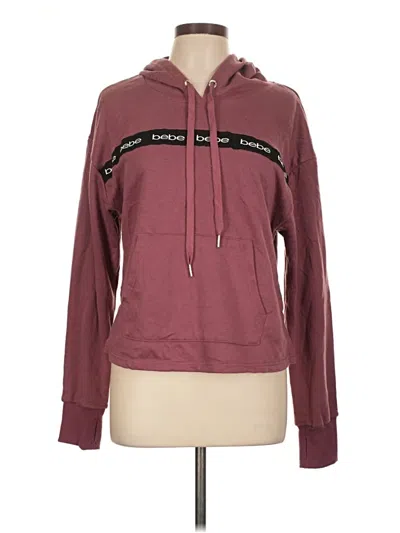 Pre-owned Bebe Sport Sweatshirt In Burgundy