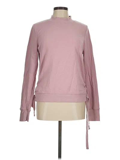 Pre-owned Bebe Sport Sweatshirt In Pink
