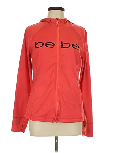 Pre-owned Bebe Sport Track Jacket In Red