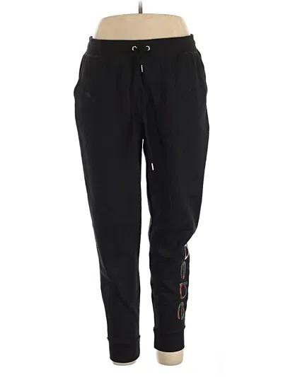 Pre-owned Bebe Sport Track Pants In Black