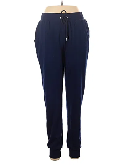 Pre-owned Bebe Sport Track Pants In Blue