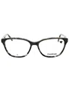 Bebe Stylish Rectangular Women's Eyeglasses - Model Bb5220 In Black