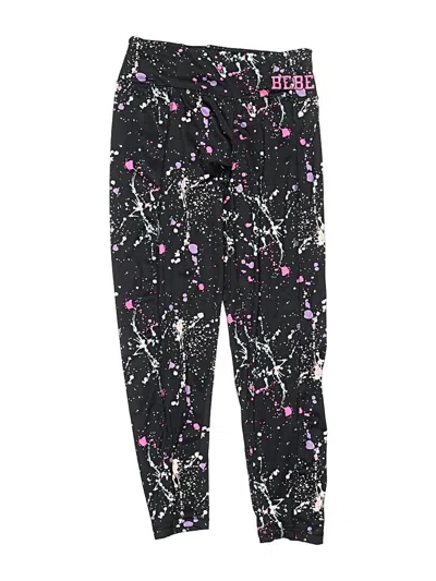 Pre-owned Bebe Kids' Sweatpants In Black