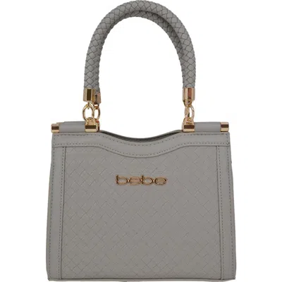 Bebe Taffy Mini Satchel In Gray