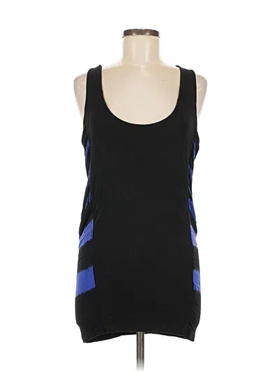 Pre-owned Bebe Tank Top Black Square Neckline Tops