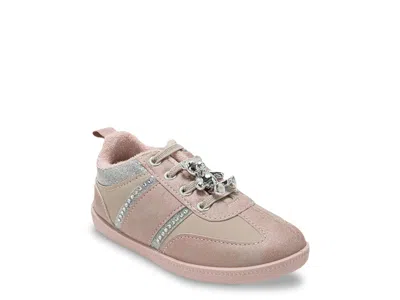 Bebe Teddy Sneaker Kids' In Light Pink/mauve