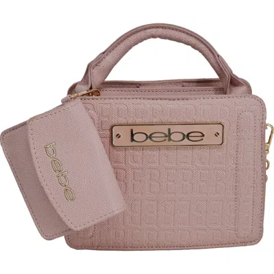 Bebe Thea Mini Satchel With Pouch In Pink