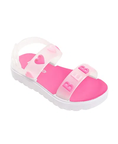 Bebe Babies' Toddler Girls Cute And Comfortable Summer Sandals In Pink