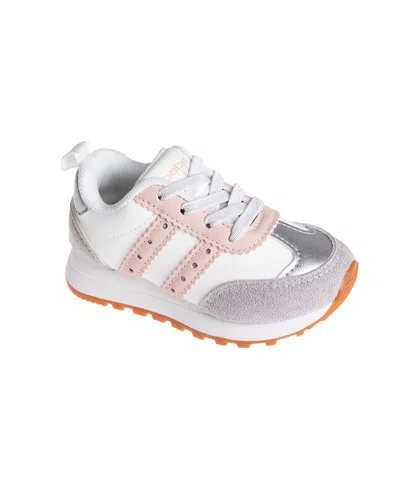 Bebe Babies' Toddler Girls Jogger With Rhinestones Shoe In Gray
