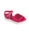 Bebe Toddler Girls Trendy And Comfortable Sandals In Fuchsia