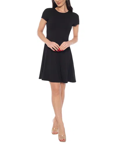 Bebe T-shirt Mini Dress In Black