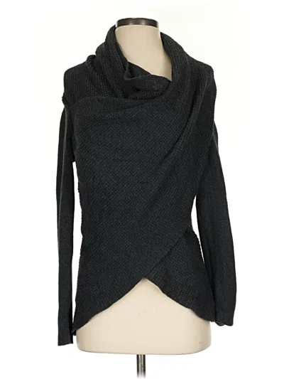 Pre-owned Bebe Turtleneck Sweater In Black