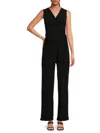 Bebe Butter Knit Jumpsuit In Black