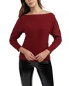 Bebe Women's Dolman Sleeve Sweater In Red
