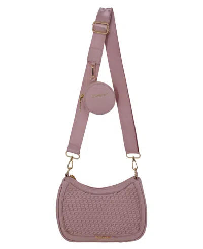 Bebe Women's Katriel Small Crossbody Bag In Pink