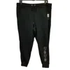 Bebe Women's Ribbed Side Inserts Jogger In Black