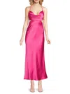 Bebe Women's Satin Cut-out Midi-dress