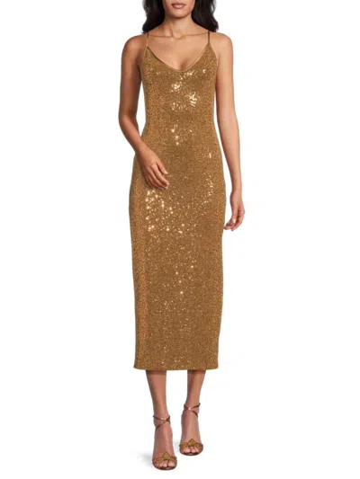 Bebe Women's Sequin Midi-dress