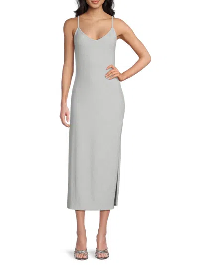 Bebe Women's Sleeveless Metallic Midi-dress